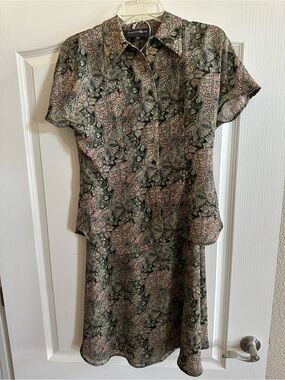 Francess Erita shirt and skirt combo